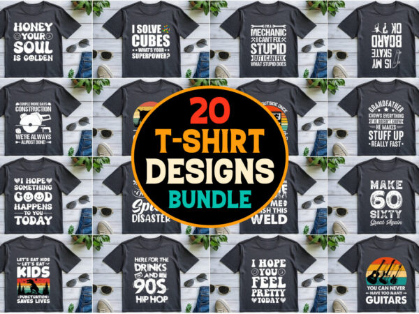 T-shirt design bundle