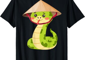 TET VIET NAM New Year Of The Snake Lucky Money ART ON BACK T-Shirt