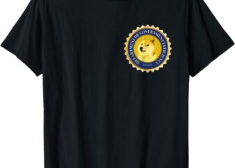 Team of DOGE Department of Government Efficiency D.O.G.E T-Shirt