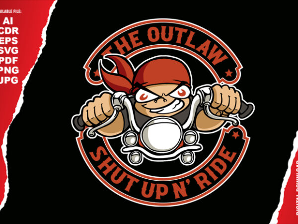 The outlaw t shirt designs for sale