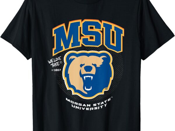 The yard essentials – morgan state university – msu t-shirt