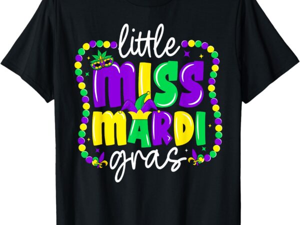 Toddler mardi gras outfit girls mardi gras kids little miss t-shirt