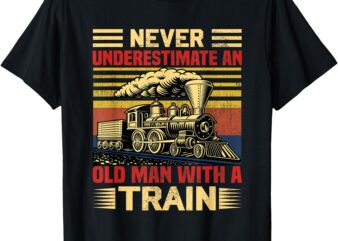 Train Engineer Joke For Train Railroad Locomotive Enthusiast T-Shirt