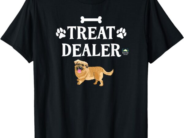 Treat dealer chow mix dog trainer t-shirt