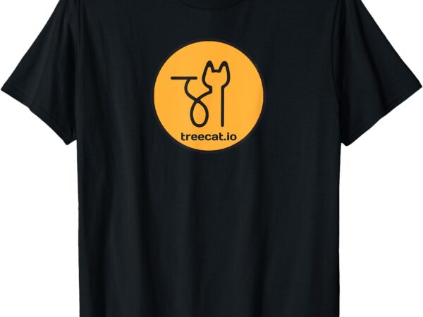 Treecat medium logo t-shirt