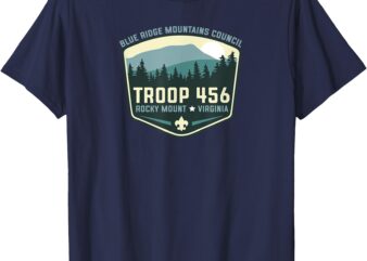 Troop 456 Rocky Mount Logo Class B T-Shirt