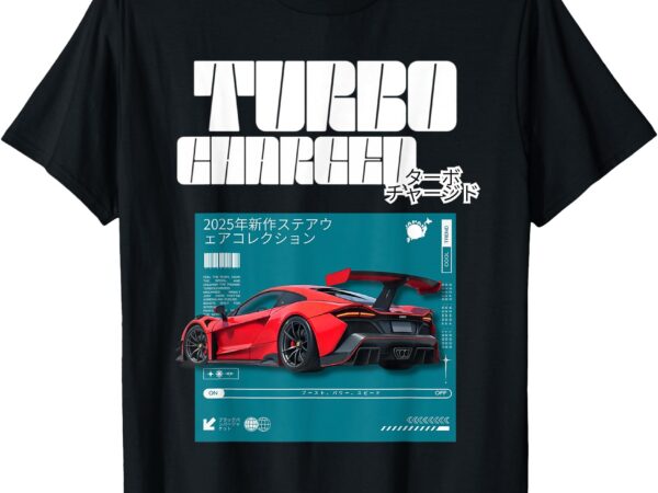 _turbocharged performance_ horsepower spirit_ t-shirt