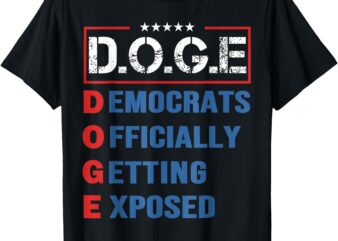 D.O.G.E DOGE Department Of Government Efficiency US T-Shirt