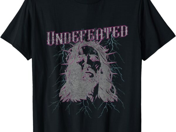 Undefeated lord jesus t-shirt