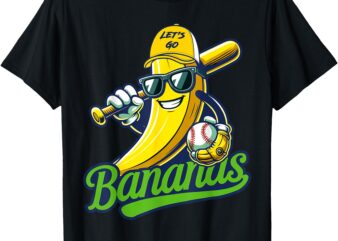 Unique Cute Banana Graphics Banana Lover For Men Women Kids T-Shirt