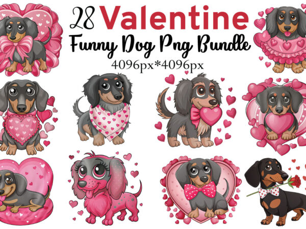 Valentine funny dog png bundle t-shirt valentine funny dog png bundle zip