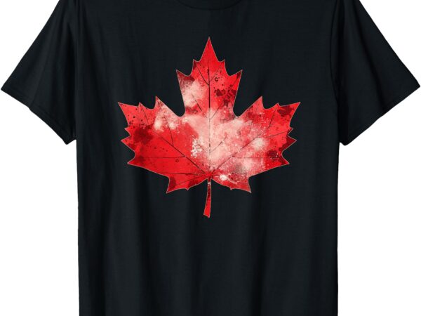 Vintage canadian maple leaf canada flag t-shirt