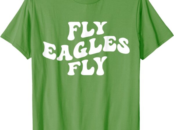 Vintage eagles flying eagles fly bird inspirational 80s gift t-shirt