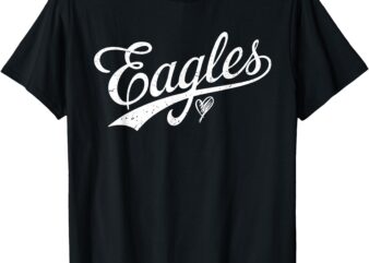 Vintage Eagles Name Retro Style T-Shirt