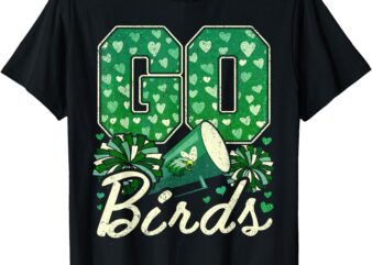 Vintage Go Flying Birds Retro Sports Spirit T-Shirt