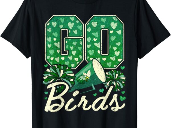 Vintage go flying birds retro sports spirit t-shirt