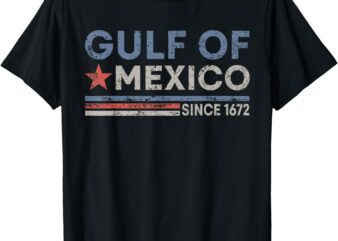 Vintage Gulf of Mexico Since 1672 – Gulf Of Mexico Forever T-Shirt