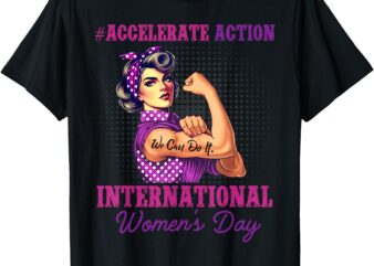 Vintage International Women’s Day 2025 T-Shirt