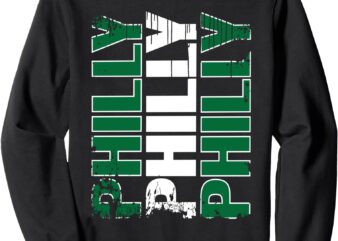 Vintage Philadelphia Bold Retro Pride Iconic Philly Sweatshirt