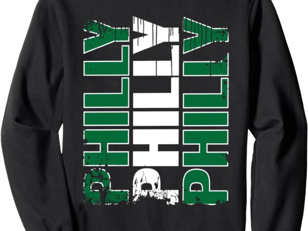 Vintage philadelphia bold retro pride iconic philly sweatshirt