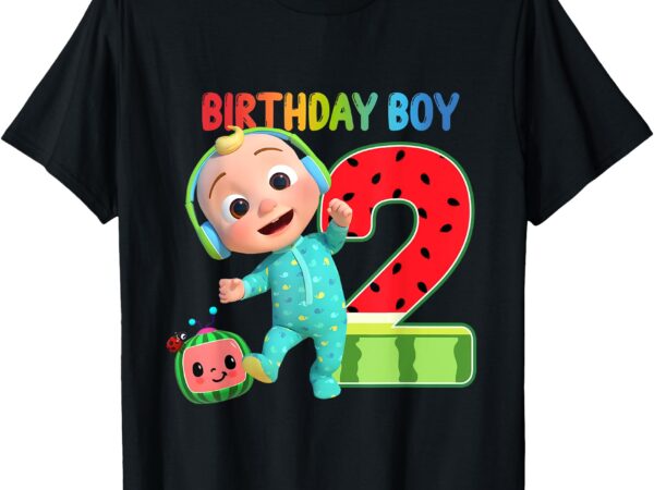 Watermelon birthday boy 2 year old 2nd birthday family t-shirt