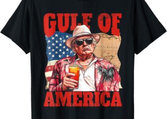 Women Men Greeting From The Gulf beach Of America Patriotic T-Shirt