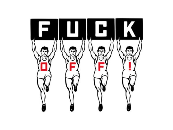 F off t shirt graphic design