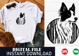 Cute Dog Vector Art T-Shirt Design for Dog Lovers, Funny Cartoon Dog Illustration Graphic Tee, Minimalist Dog Silhouette T-Shirt