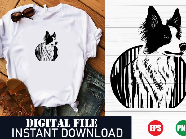 Cute dog vector art t-shirt design for dog lovers, funny cartoon dog illustration graphic tee, minimalist dog silhouette t-shirt