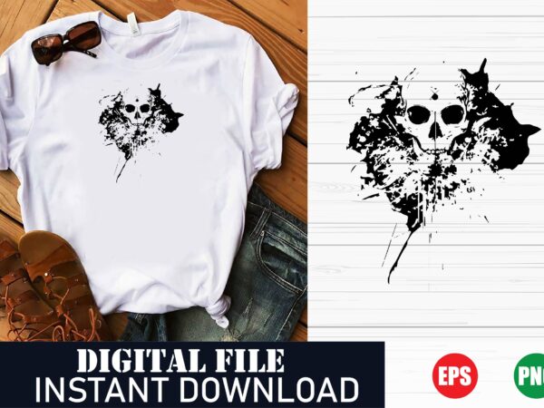 Edgy skull vector art t-shirt design, minimalist skull vector graphic tee, gothic skull vector illustration t-shirt, vintage skull vector