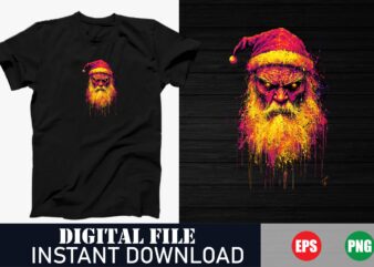 Jesus Angry Face Vector Graphic , Edgy Religious T-Shirt Design, Funny Jesus Angry Expression T-Shirt, Christian Humor Design