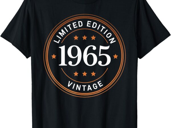 60 years old vintage 1965 60th birthday tee classic t-shirt