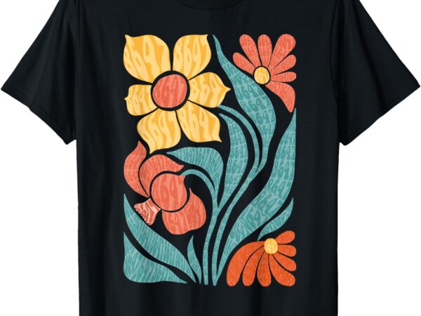 8647 subtle anti trump floral boho t-shirt