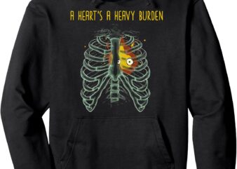 A Heart’s A Heavy Burden Cute Retro Men Women Kids Pullover Hoodie t shirt vector