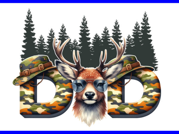 Dad 2024 png, dad reindeer png t shirt vector illustration