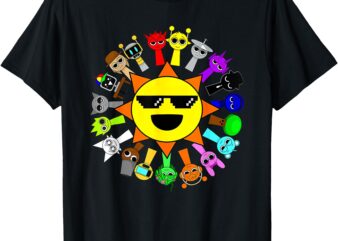 All best Sprunky toys around mr Sun sunglasses kids boy girl T-Shirt