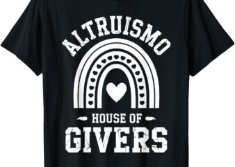 Altruismo House of Givers, Vintage Rainbow Spirit T-Shirt