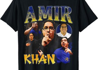 Amir Khan Retro Vintage T-Shirt