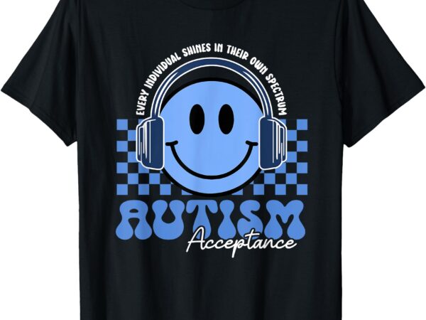 Autism awareness acceptance sped neurodiversity teacher kids t-shirt