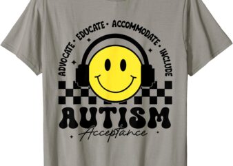 Autism Awareness Acceptance Special Education Teacher Kids T-Shirt