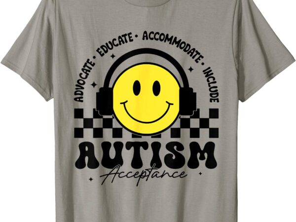 Autism awareness acceptance special education teacher kids t-shirt