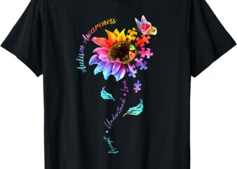 Autism Sunflower T-Shirt