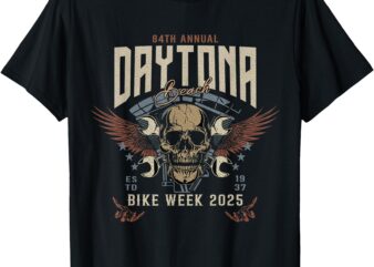 BIKE WEEK 2025 84TH ANNUAL – VINTAGE RALLY ART ON FRONT T-Shirt