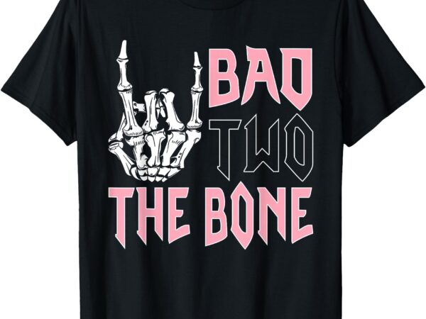 Bad two the bone birthday 2 years old birthday t-shirt