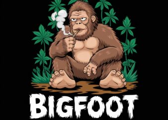 Bigfoot Stole My Weed Graphic – Funny Sasquatch