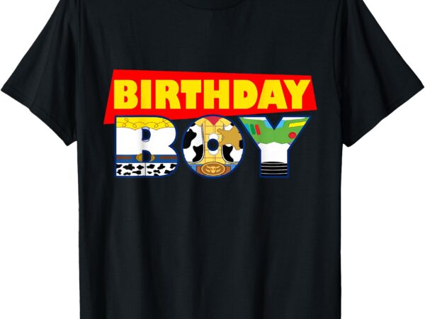 Birthday boy cowboy family toy decoration funny for kids t-shirt