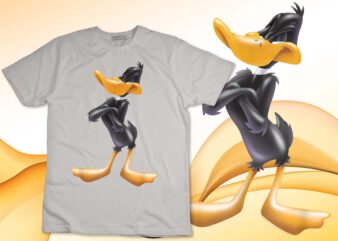 Looney Tunes Daffy Duck Airbrushed T-Shirt design