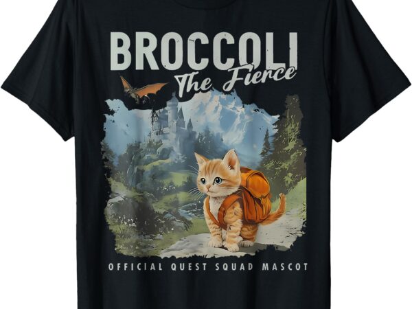 Broccoli the fierce t-shirt