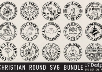 Christian T-shirt Bundle Christian SVG Bundle