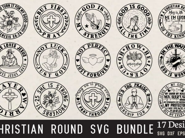 Christian t-shirt bundle christian svg bundle